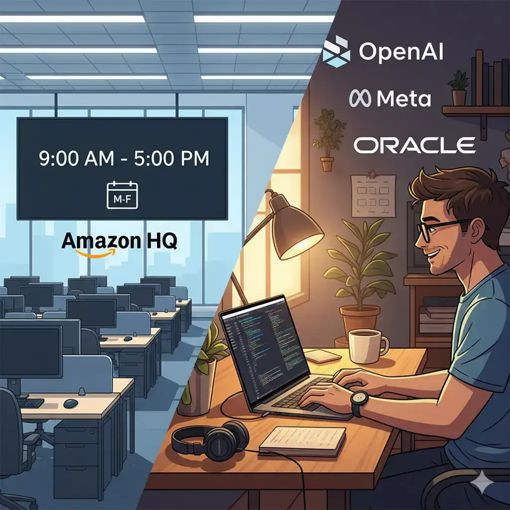 Trabalho presencial da Amazon afasta talentos de IA, dizem especialistas